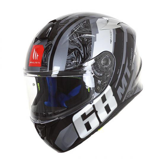 MT HELMETS TARGO PRO GLOSS GRAY