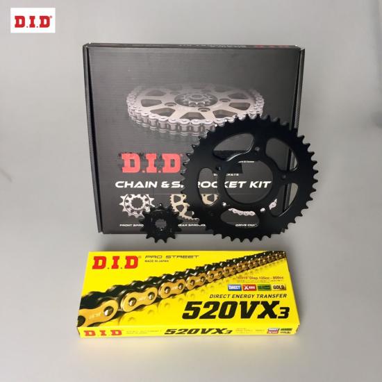 CF MOTO SR 450 DID  ZİNCİR DİŞLİ SETİ ORJİNAL GOLD